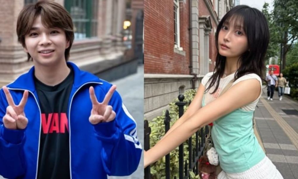 M!LK塩﨑太智（左）と女優・小山璃奈（右）の並び写真｜交際10年熱愛報道で話題